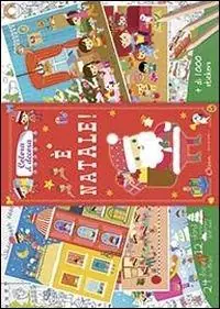 È Natale. Colora & decora. Ediz. illustrata. Con Adesivi Speciale Aanbieding