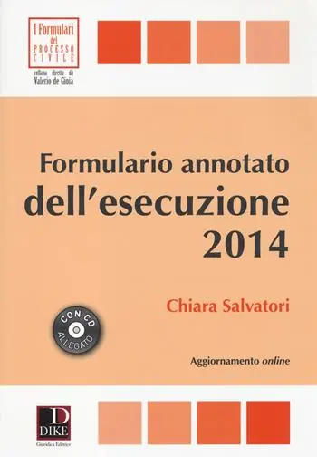 Koop Online Formulario annotato dell‘esecuzione 2014. Con CD-ROM