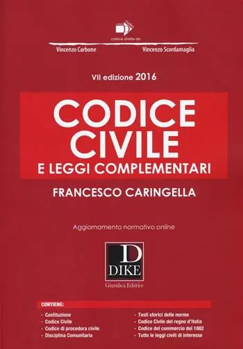 Codice civile e leggi complementari Direct Verzonden