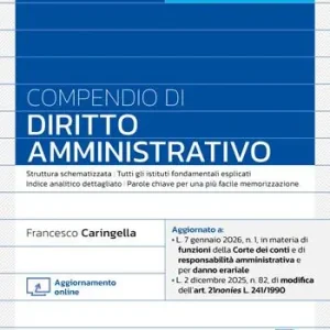 Compendio di diritto amministrativo 2026. Con aggiornamento online Actieprijs