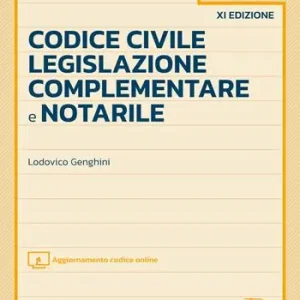 Bestseller Codice civile, legislazione complementare e notarile. Top 2026. Con aggiornamento codice online
