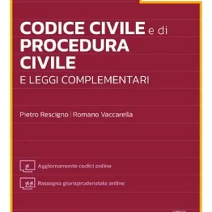 Codice Civile e di Procedura Civile e leggi complementari Top 2026. Con Aggiornamento codici online. Con Rassegna giurisprudenziale online Direct Beschikbaar