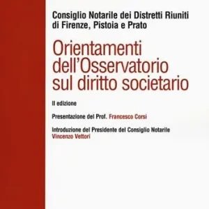 Actieprijs Orientamenti dell‘osservatorio sul diritto societario