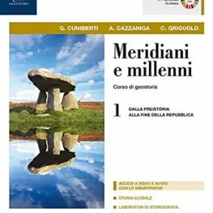 Tijdelijk Beschikbaar Meridiani e millenni. Per le Scuole superiori. Con e-book. Con espansione online. Con Libro Atlante. Vol. 1