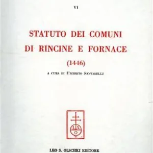 Betaalbaar Statuto dei comuni di Rincine e Fornace (1446)