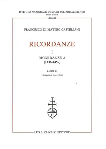 Ricordanze. Vol. 1 Ricordanze «A» (1436-1459) Speciale Aanbieding