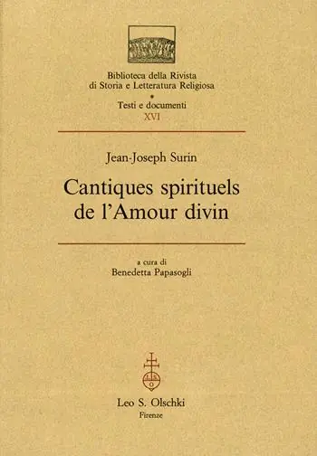 Rechtstreeks Van De Fabrikant Cantiques spirituels de l‘amour divin