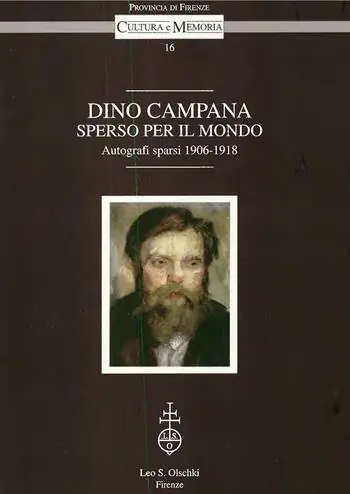 Finale Uitverkoop Dino Campana, sperso nel mondo. Autografi sparsi