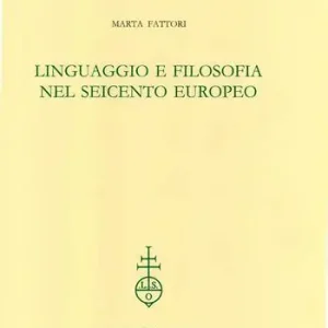 Aanbieding Linguaggio e filosofia nel Seicento europeo