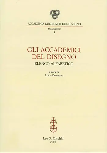 Voordeelprijs Gli accademici del disegno. Elenco alfabetico