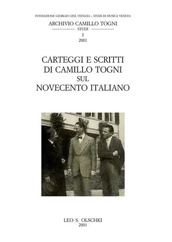 Betaalbaar Carteggi e scritti di Camillo Togni sul Novecento italiano