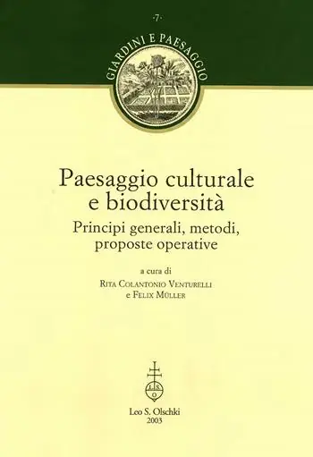 Veilige Betaling Paesaggio culturale e biodiversità. Principi generali, metodi, proposte operative. Con CD-ROM