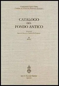 Op = Op Fondazione Luigi Firpo. Centro di studi sul pensiero politico. Catalogo del fondo antico. Vol. 2 D-L