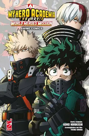 World heroes‘ mission. My Hero Academia. The movie. Anime comics Goedkoop