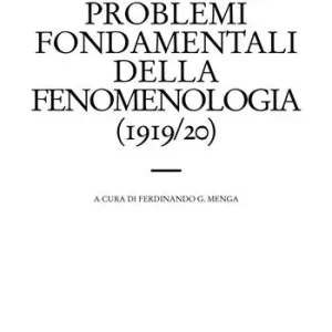 Populair Problemi fondamentali della fenomenologia (1919-20)