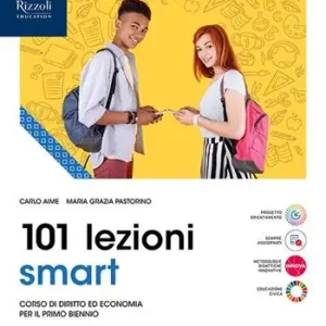 Weekendaanbieding 101 lezioni di diritto ed economia Smart. Per le Scuole superiori. Con e-book. Con espansione online