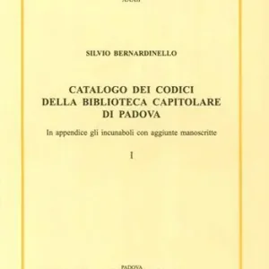 Op = Op Catalogo dei codici della Biblioteca Capitolare di Padova. In appendice gli incunaboli con aggiunte manoscritte. Testo latino a fronte