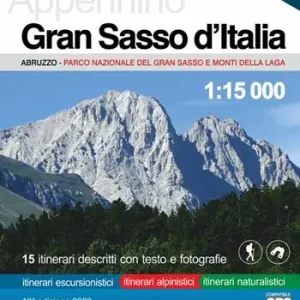 Op = Op Gran Sasso d‘Italia. Carta dei sentieri 1 15.000