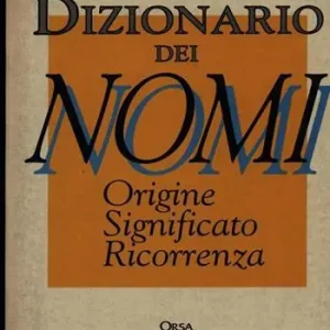 Fabrieksprijs Dizionario dei nomi