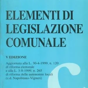 Elementi di legislazione comunale Op = Op