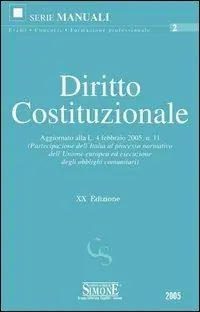 Lage Prijs Diritto costituzionale
