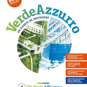 Verdeazzurro. Un pianeta da proteggere. Con Atlante. Per la Scuola media. Con e-book. Con espansione online. Vol. 2 Gli stati d‘Europa Exclusieve Aanbieding